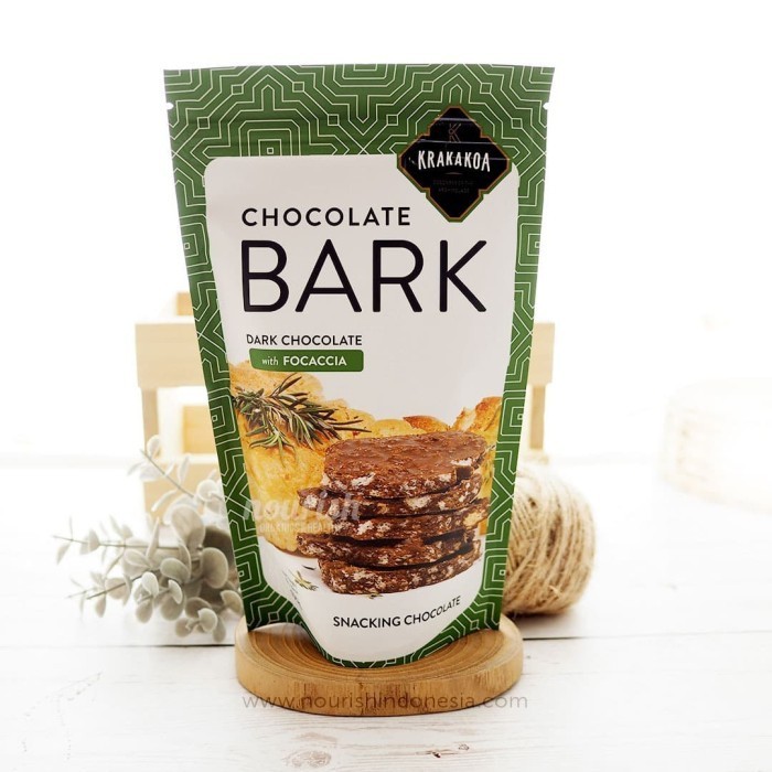 

Ready Krakakoa, Chocolate Bark, Dark Chocolate with Focaccia 100gr