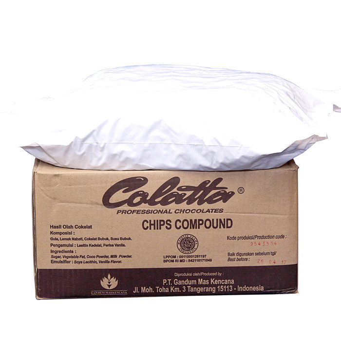 

Ready Colatta Choco Chip 5kg - Gosend Only!!!