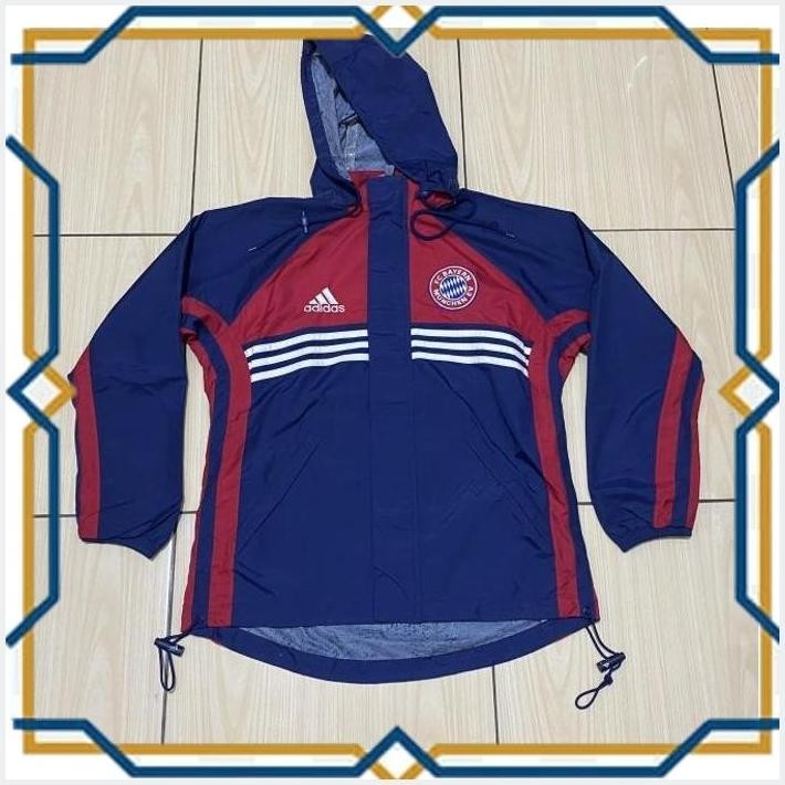 ADIDAS BAYERN MUNCHEN RAIN COAT JACKET 2000/2001 ORIGINAL