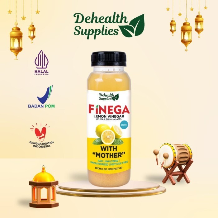 

Sale Finega Cuka Lemon 250Ml Kemasan Plastik