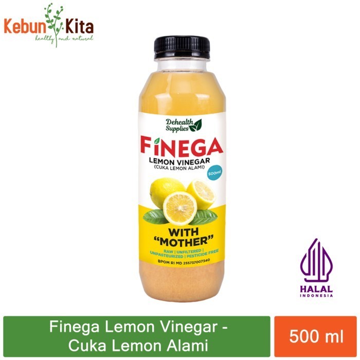 

Sale Vinega Lemon Vinegar With The Mother 500Ml (Cuka Lemon Alami)