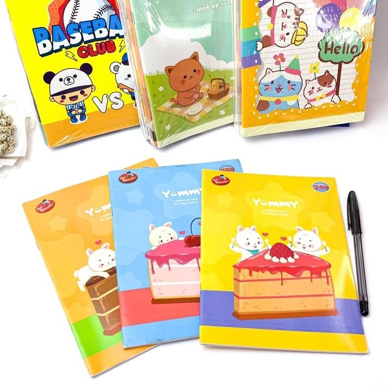 

Diskon Buku Tulis 38 Sidu Pack Isi 10 / Buku Tulis Sinar Dunia Cod