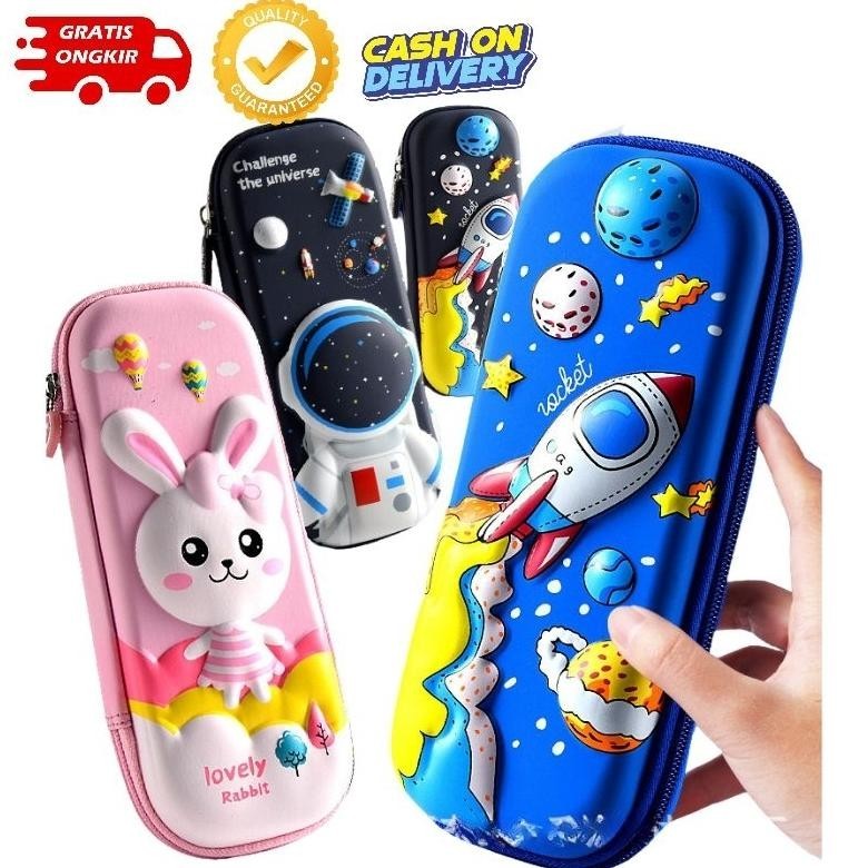 

Flashsale Cnc Kids - Tempat Pensil Kotak Pensil Pencil Case 3D Bahan Eva Premium Gratis Ongkir