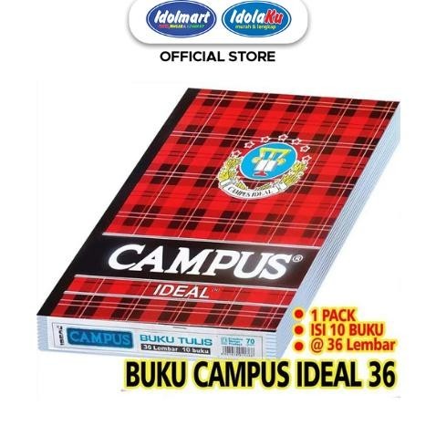 

Flashsale Idolmart Buku Tulis Campus Ideal Isi 36 Lembar Promo