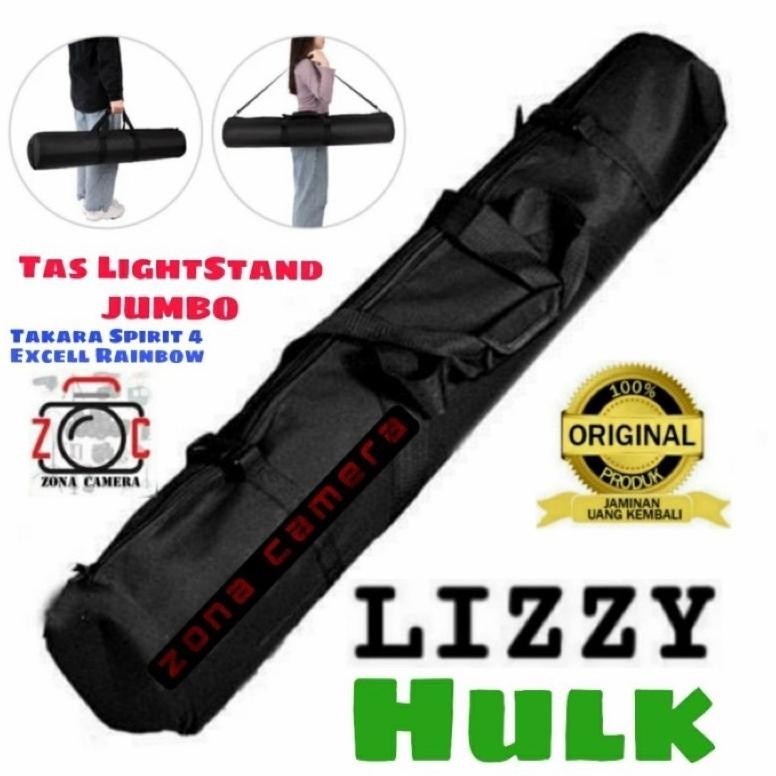 Berkualitas Lizzy Hulk Tas Light Stand Jumbo Takara Spirit 4 Excell Rambo Lightstand Besar 4Meter Tr