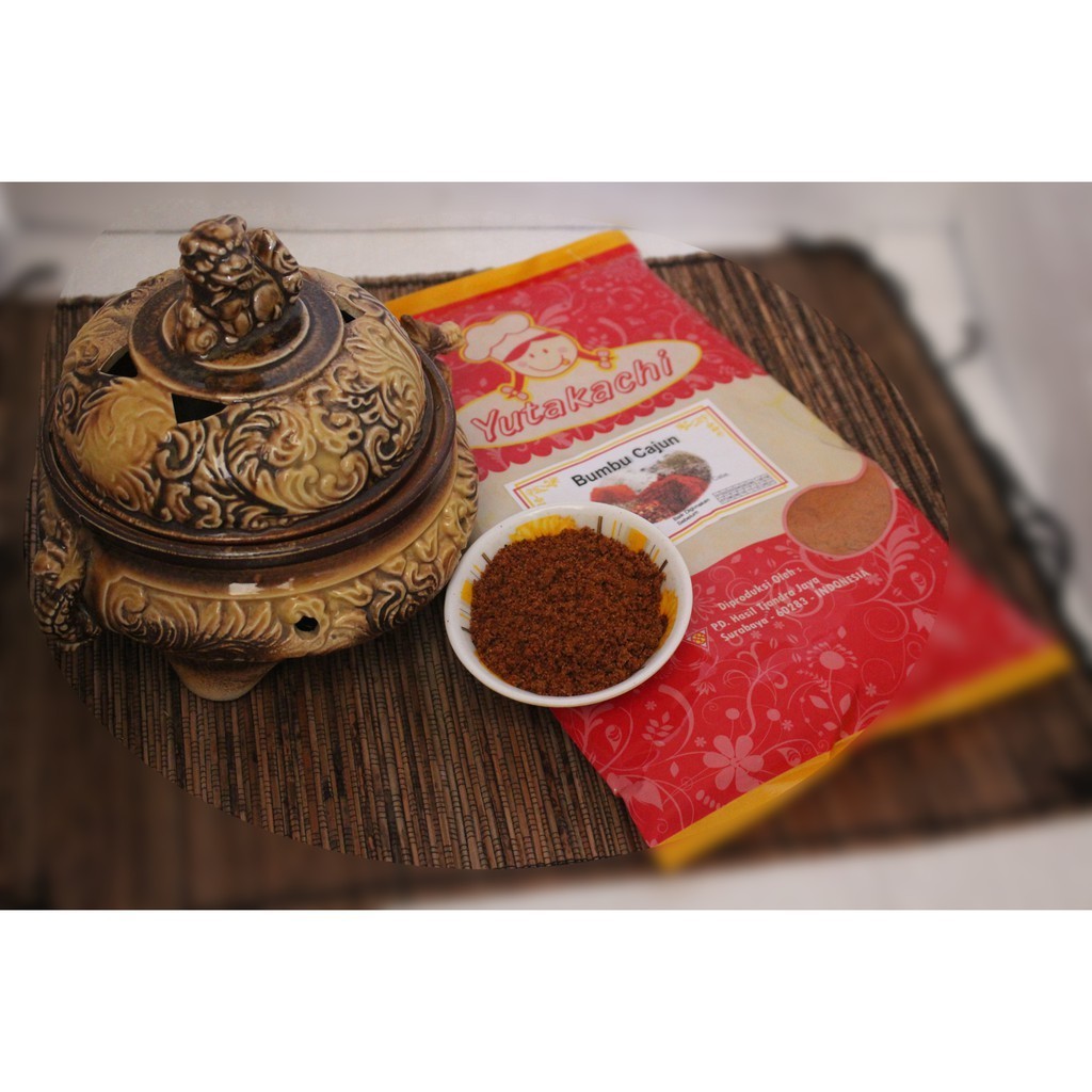 

Bumbu Cajun 1Kg Yutakachi / Seasoning Powder Spice x / Cajun Powder / Bumbu Masak Instant / Pusat