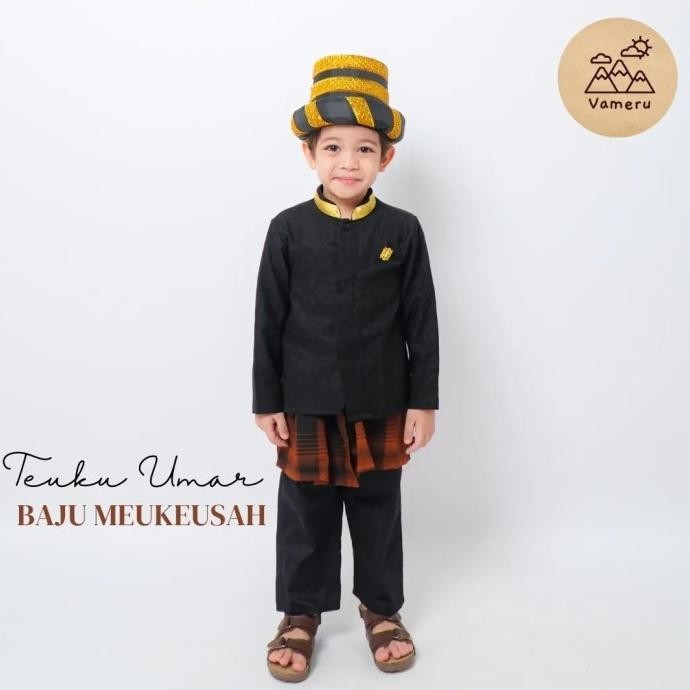BAJU TEUKU UMAR ANAK ACEH PAHLAWAN KOSTUM ADAT