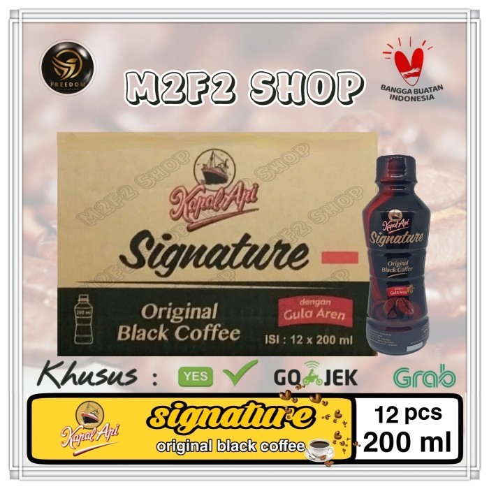 Kopi Kapal Api Signature Botol Pe0A