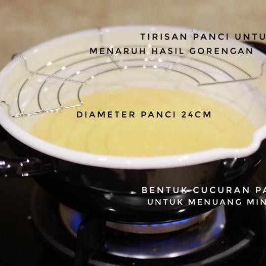 Tempura Nabe Panci Masak Goreng Dengan Tatak - Sisa Export