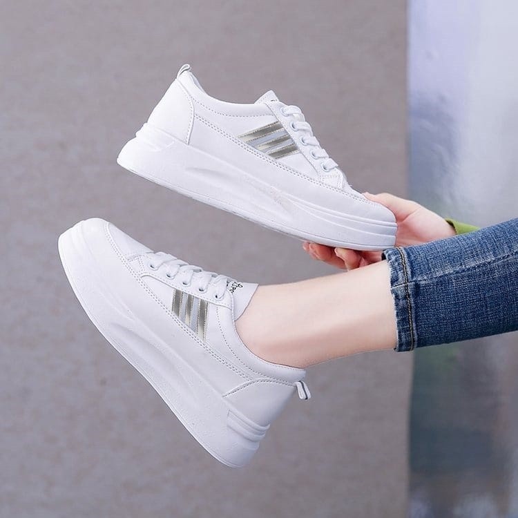 Sepatu Wanita Casual Terlaris All Size Sepatu Kuat Seneakers Sneakres Ukur 34 35 36 37 38 39 40 Pere