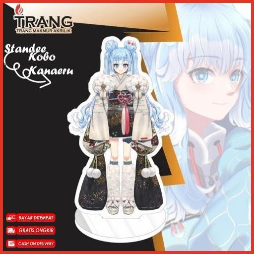 Baru Standee Figure Akrilik Kobo Kanaeru Hololive / Standing Action Figure Acrylic Kobo Kanaeru Holo