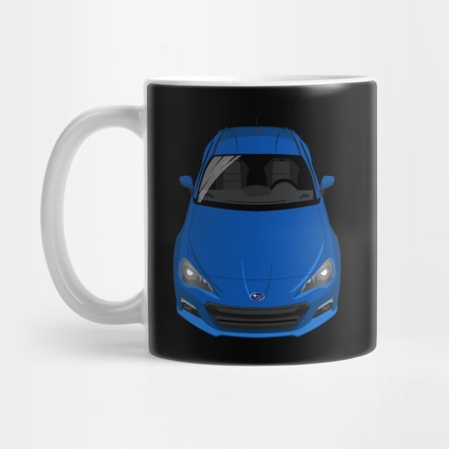 Mug Kopi Biru BRZ BRZ Blue Coffee Mug