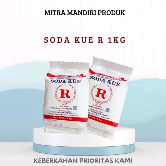 

Soda Kue R Kemasan 1 Kg Pengembang