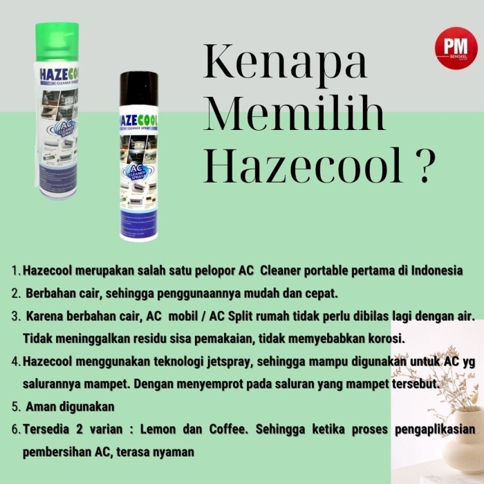 Ac Cleaner Spray (Pembersih Ac) Hazecool