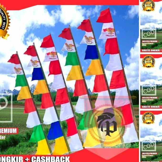 Bendera Umbul Umbul Paket Kodian