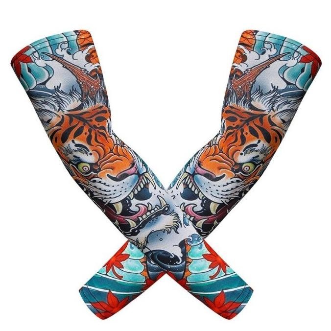 Promo Manset Tato Strong Color Motif Naga / Manset Tangan Gambar Tatto