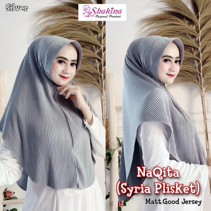 JILBAB INSTAN PLISKET JERSEY NAQITA ORI SHAKINA HIJAB