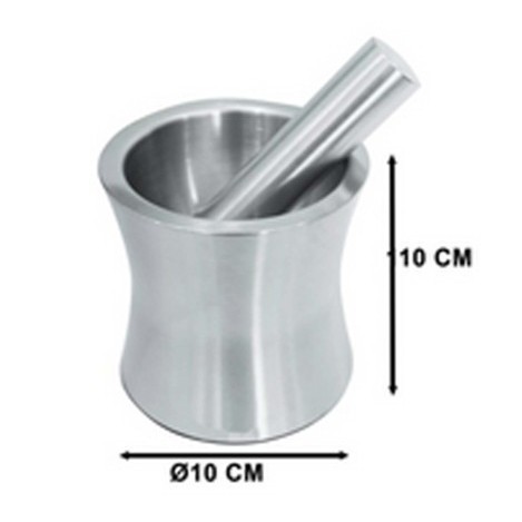 Dheao Cobek Stainless Tumbukan Mini Stainless Mi-100A