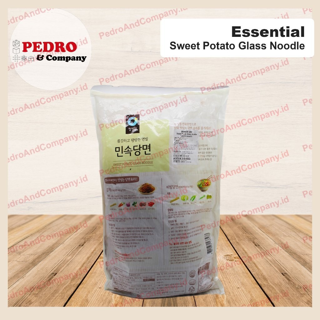 

Essential - Sweet potato glass noodle (soun uni)/ japchae (500 gr)