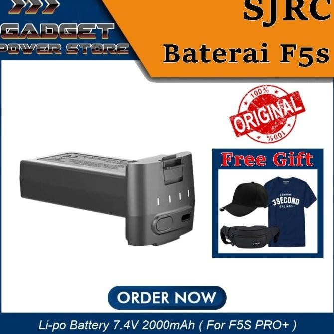 SJRC F5S PRO+  Lipo Battery 11.1V 2500mAh Baterai Drone ORIGINAL