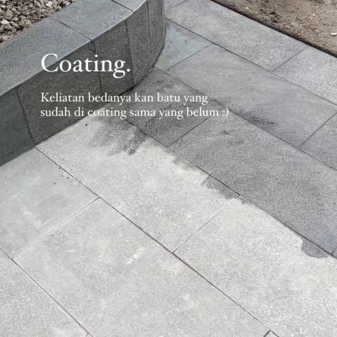 cat coating batu alam