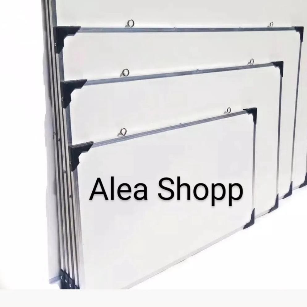 

BACK TO SCHOOL PAPAN TULIS 90X120 WHITE BOARD SEKOLAH KANTOR