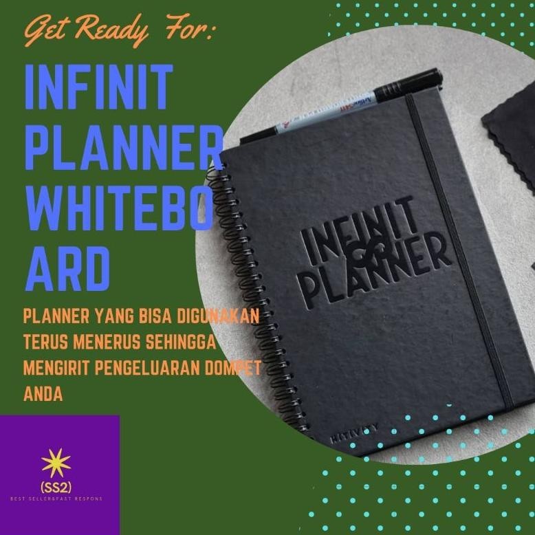 

BACK TO SCHOOL BUKU AGENDA CATATAN WHITEBOARD BOOK INFINIT PLANNER HITIVITY / WHITEBOARD PLANNER JURNAL /BUKU PLANNER HARIAN/ JURNAL AGENDA KERJA HARIAN YANG BISA DIPAKAI BERULANG-ULANG