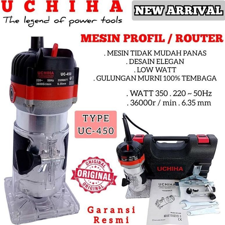 READY >> MESIN PROFIL ROUTER KAYU UKIR 6MM UCHIHA TRIMER