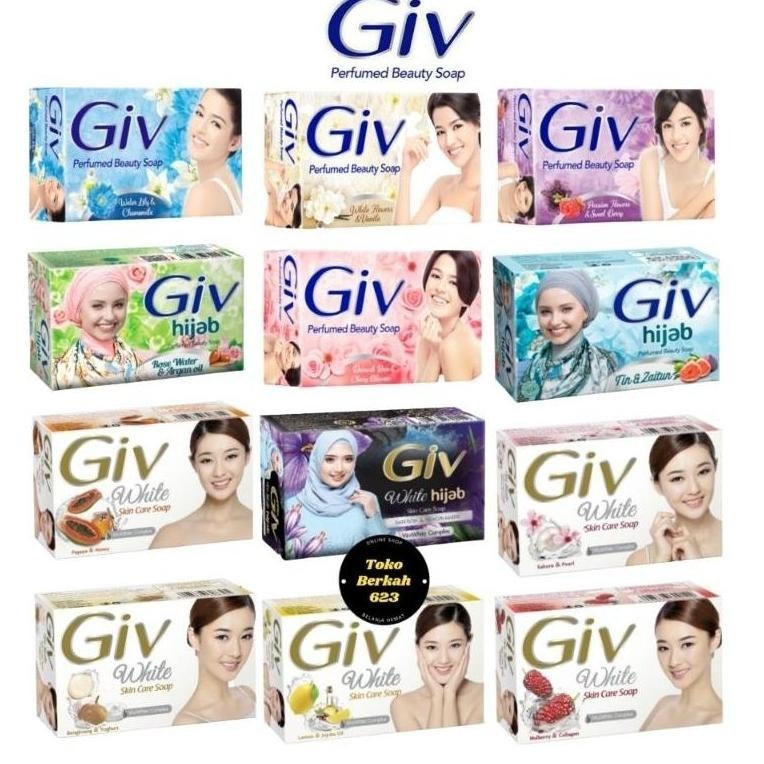 

DISKON GOKIL SABUN GIVe SABUN MANDI BATANG PROMO 72gr /A706