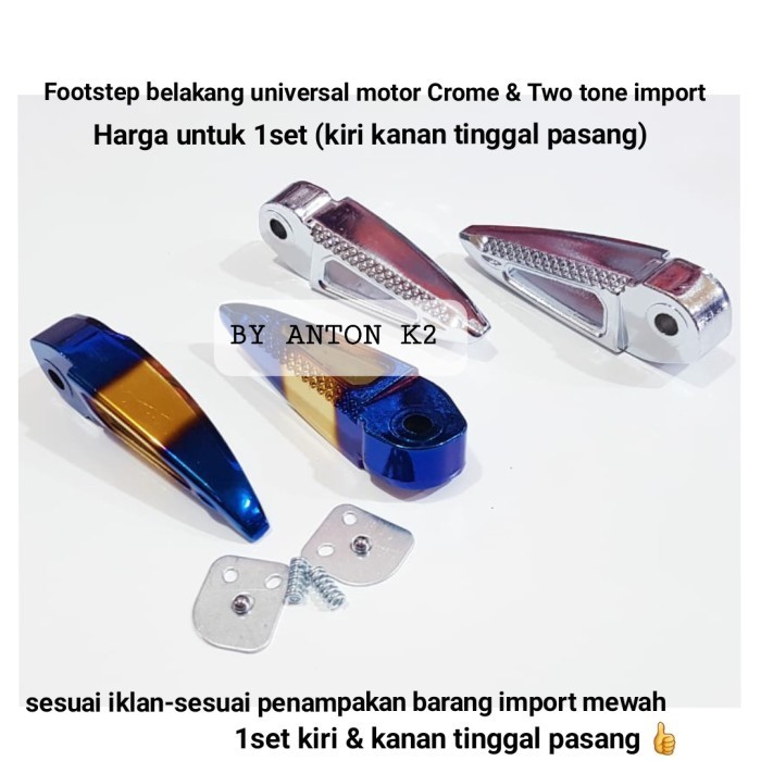 Footstep/Step Belakang Variasi Motor Scoopy-Vario 125-150-Vario 110