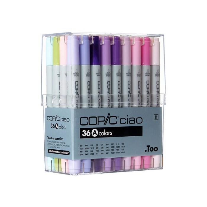 

Ciao Marker 36-pcs Set A