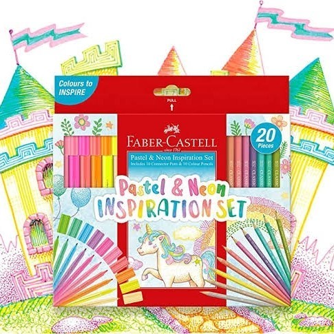 

PASTEL NEON INSPIRATION SET TOR PEN PENSIL WARNA