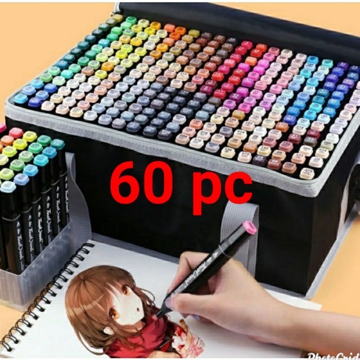 

TM. Touch five 60 pc art marker sketsa spidol