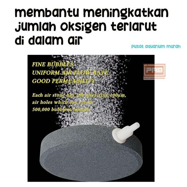Batu Aerator Air Kolam Besar ASC150 Batu Aerasi Kolam Ikan Koi ASC-150 K02