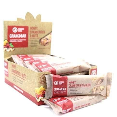 

Granobar Honey Cranberries Nuts Granola Isi 16 Bar