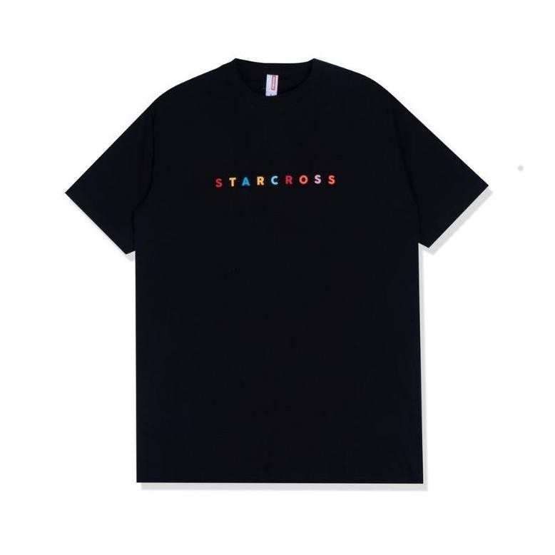 Terlaris T-Shirt Starcross Rainbow Kaos Starcross Premium