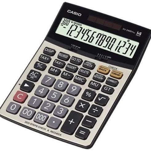 

Kalkulator Desktop Casio DJ-240 D - Check & Correct Calculator DJ-240D