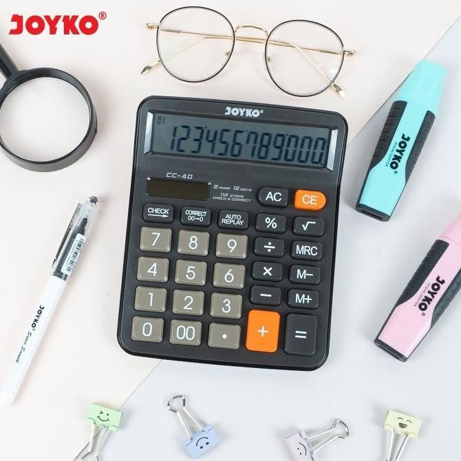 

Calculator / Kalkulator Joyko CC-40 / 12 Digits / Check Correct