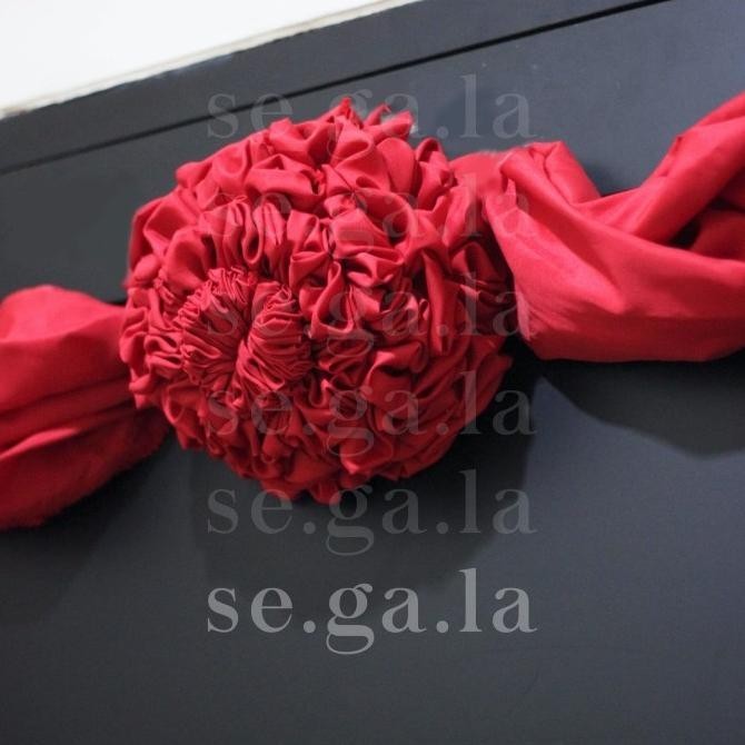 Kain Merah / Kain Sangjit / Kain Wedding / Kain Pintu Nikah