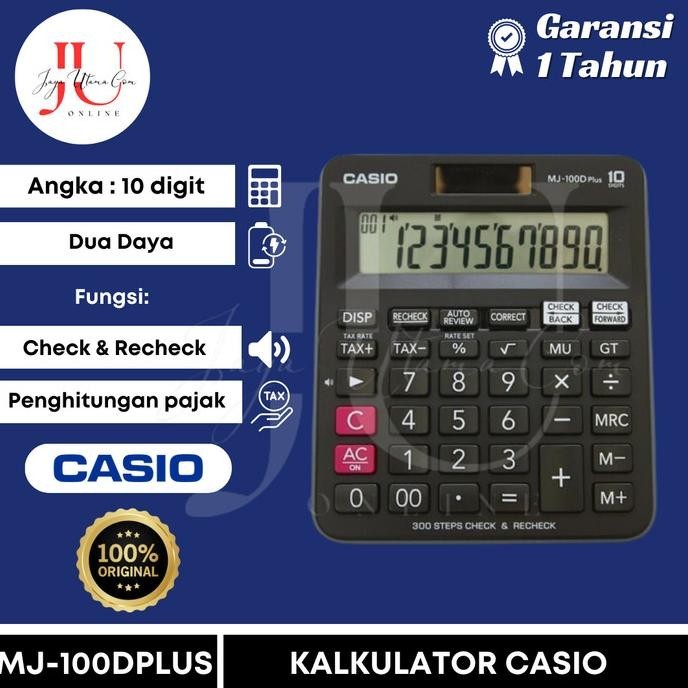 

Calculator Casio MJ 100D Plus Original