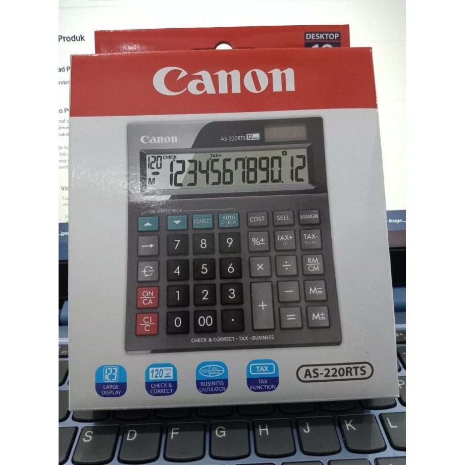 

KALKULATOR CANON 12 DIGIT AS-220RTS
