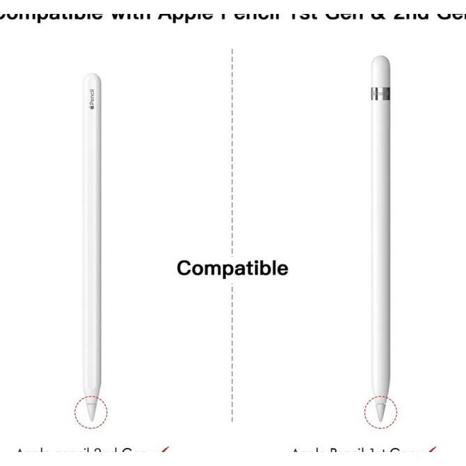 

Metal Replacement Tip Nib For Apple Pencil Gen 1 2