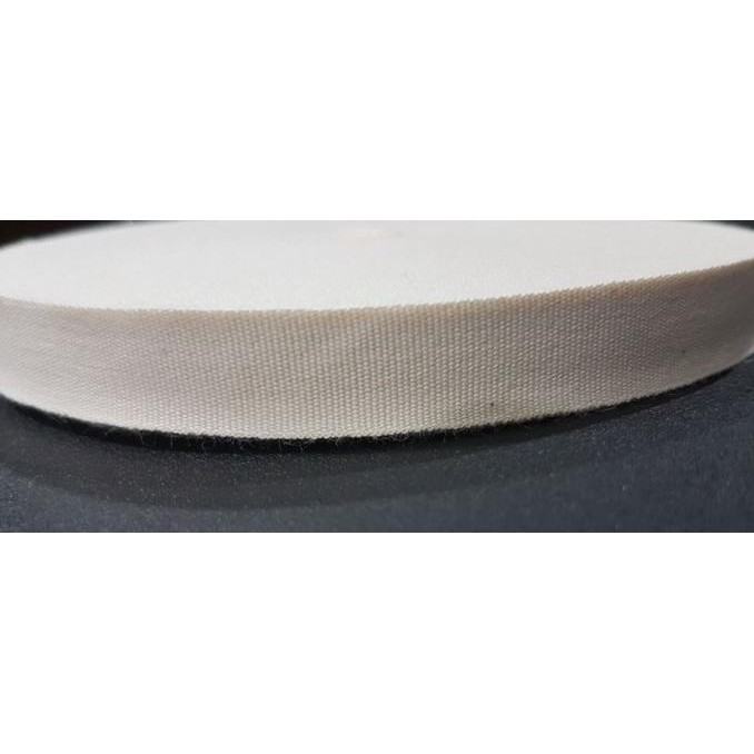 Label Katun Polos / Pita Katun Polos / Webbing Tape Katun 1.5 Cm