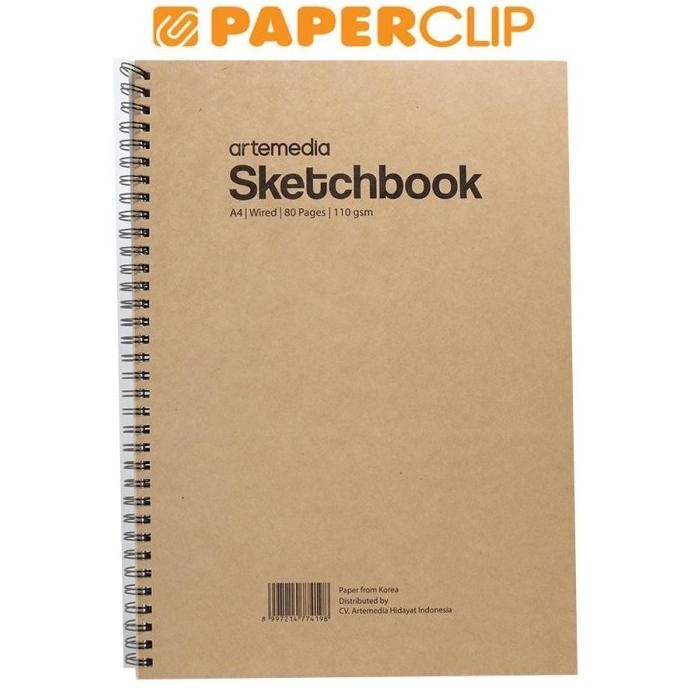 

SKETCHBOOK ARTEMEDIA WIRED CRAFT A4 110GSM 774198