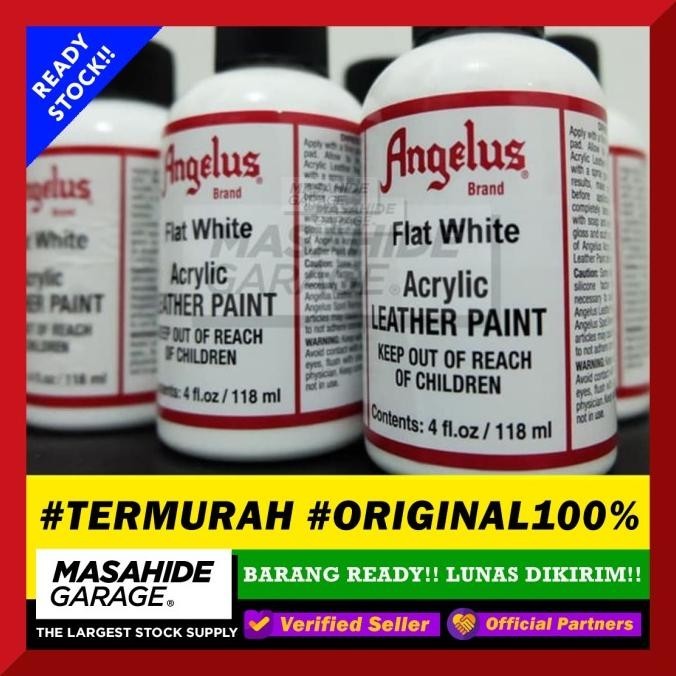 

(FLAT WHITE) Angelus Paint - 4 oz