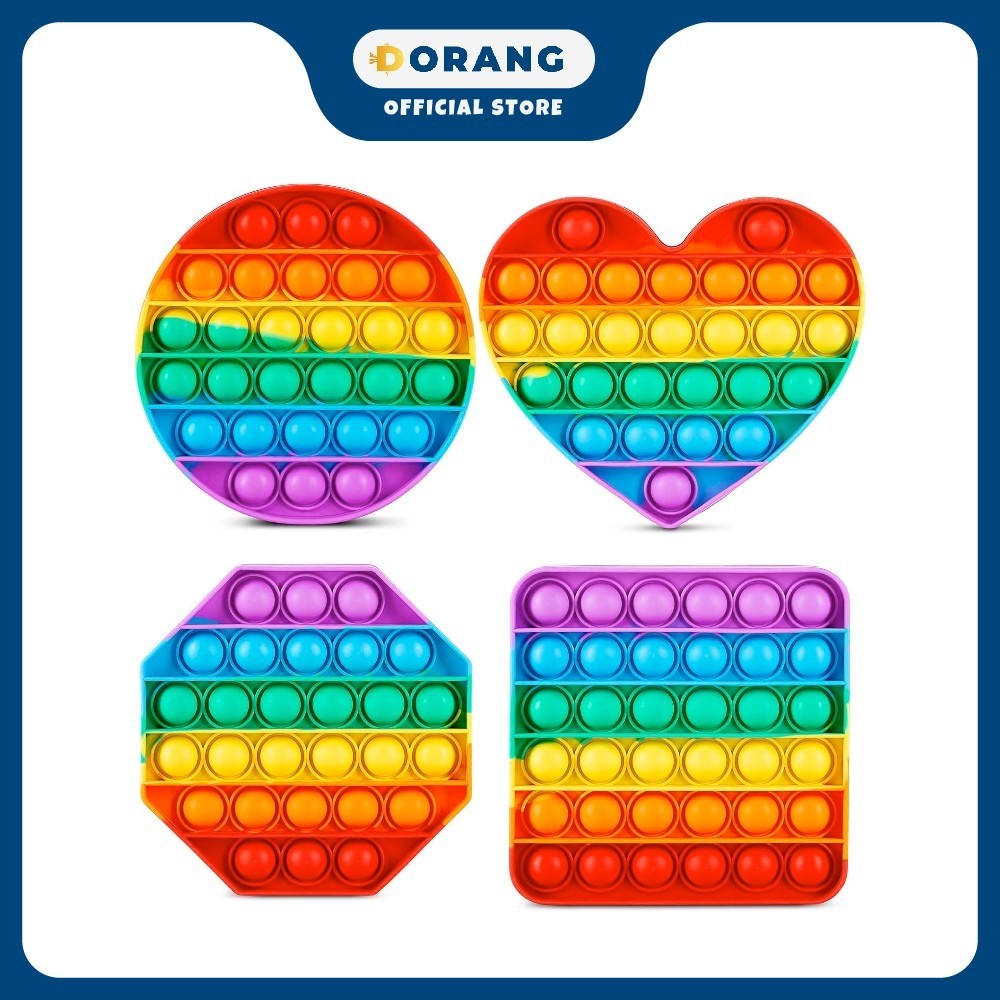 (DODOLAN SEMBARANG) Mainan Fidget Pop It Silikon
