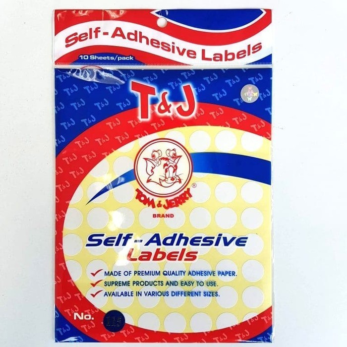 

LABEL TOM JERRY 116 BOX ISI 25 PACK 贴纸