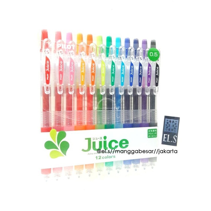 

Pilot Ju Pen 0.5 Basic Set 12 Warna