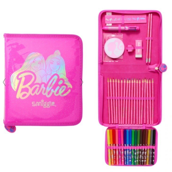 

Smiggle Barbii Stationery/Alat tulis smiggle/pencil case/.Ori/Kado