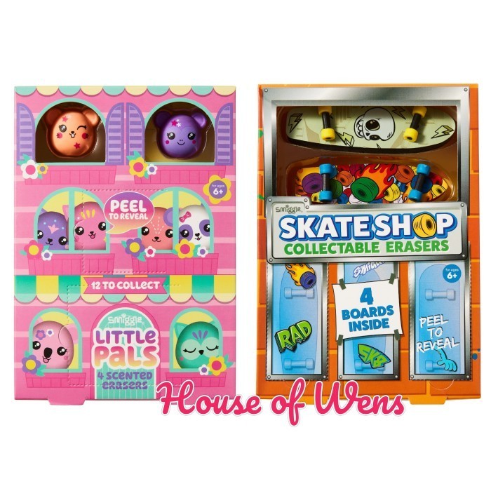 

SMIGGLE SURPRISE REVEAL ERASER PACK ORIGINAL - PENGHAPUS SMIGGLE